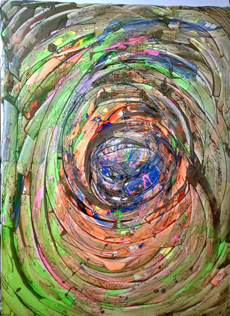 The Great Attractor 110 x 150 cm