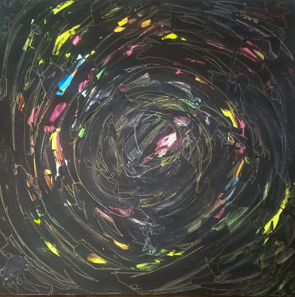 Mixed Media on Canvas